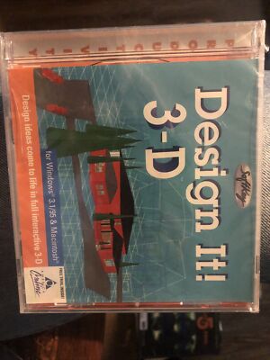 The Learning Company Design It 3D for PC, Mac