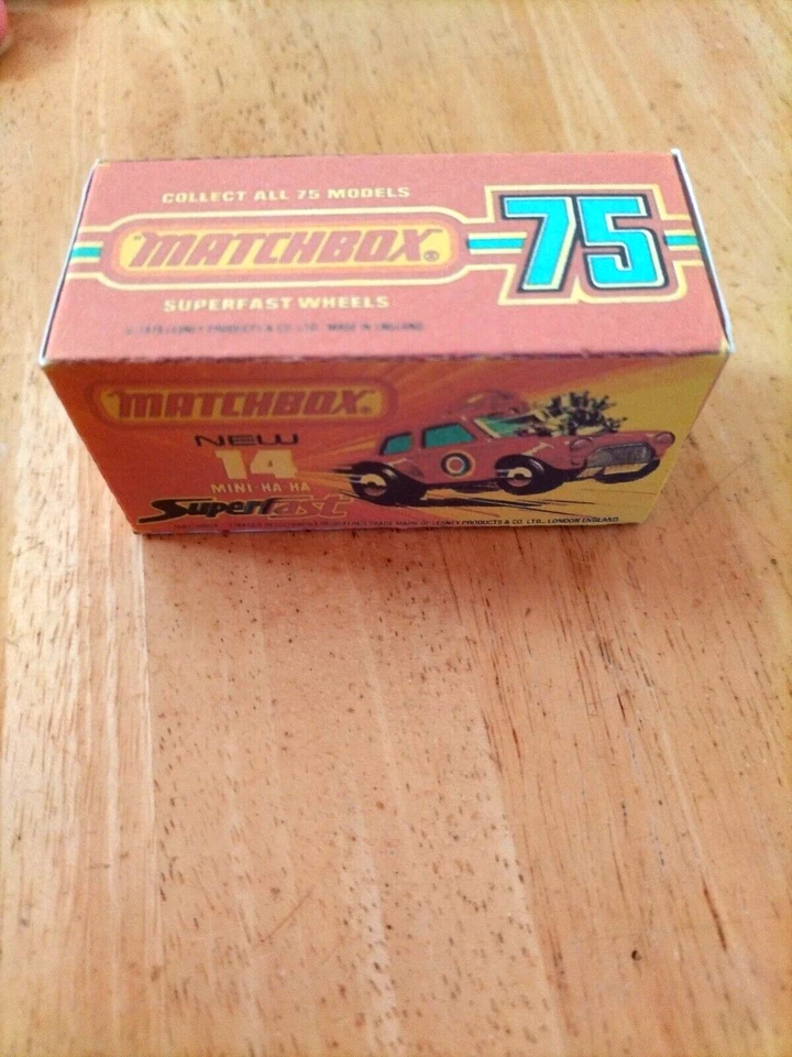 Matchbox Superfast - No14 Mini Ha Ha  - Replica / Copy Box only - Image 2 of 3