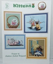 VTG. Pegasus Pub. "KITTENS" Cross Stitch Pattern Book, Chartpack #169