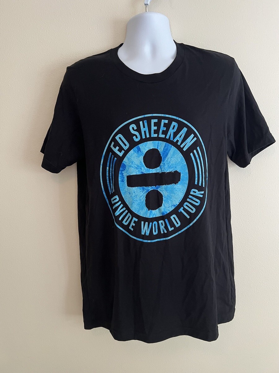 美品 エドシーラン DIVIDE ワールドツアー Tシャツ 正規品 Ed Sheeran Divide World Tour Men's L 100% Cotton Band T