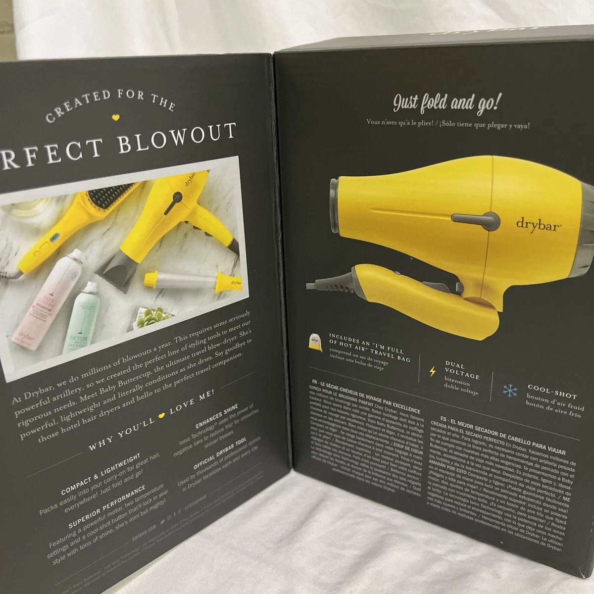 Drybar dual clearance voltage