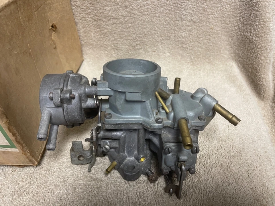 NOS FORD D3FZ-9510-F 1971-80 PINTO MERCURY BOBCAT 1600cc 4CYL ENGINE CARBURETOR - Imagem 3 de 4