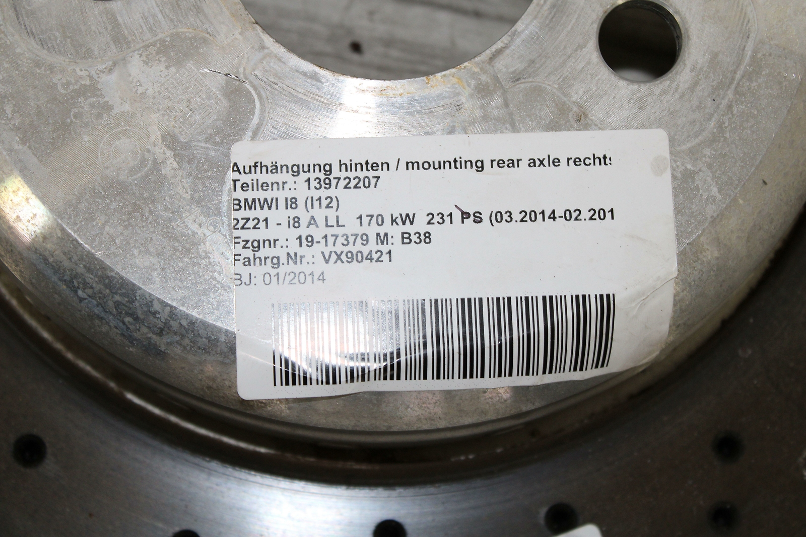Front Brake BMW I8 14 15 16 17 19