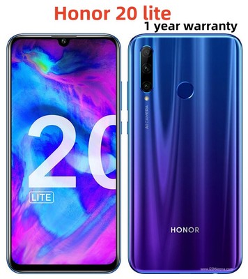 Huawei Honor 20 lite 128GB+4GB Global Android 4G Unlocked Smartphone New Sealed