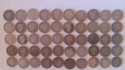 50 Barber Dimes 1892-1916 P/D/S/O (10C 1 Roll $5 Face Value)  Free Shipping. US.