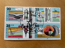 DDR 1980 Viererblock  Michel Nr. 2557/2560, gestempelt, ESST