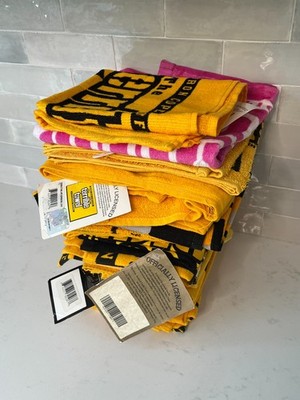 Steelers Terrible Towels Lot of 15 Various Years+SigWard+Vtg Cat+(3) Bonus Items