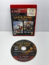 Sony PS3 God Of War Collection Greatest Hits Remastered No Manual Playstation 3