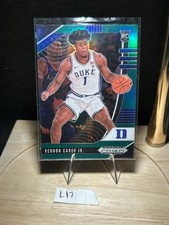 Vernon Carey Jr. 2020 Prizm Draft Green Prizm Rookie RC Duke Blue Devils #67