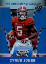 2016 Panini Prizm Draft Picks Prizms Blue #241 Cyrus Jones - FB