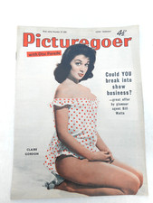 PICTUREGOER MAGAINE    W/E  22  NOVEMBER   1958  CLAIRE GORDON