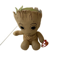 Marvel TY Groot Plush Stuffed Toy Beanie Baby Guardians of the Galaxy NWT