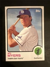 2014 Topps Archives Short Print SP #225 Wil Myers Rays