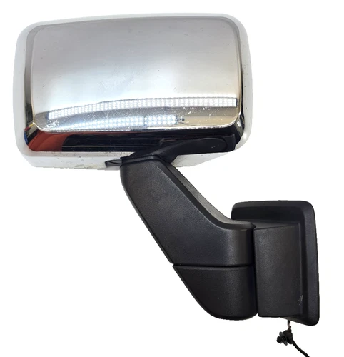 Hummer H3 H3T Right Passenger Side Chrome Outside Front Door Mirror 20836086 OEM