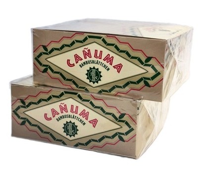 100x 32 Canuma King Size Slim Papers, 32 Blatt Long Papers Bambusblättchen