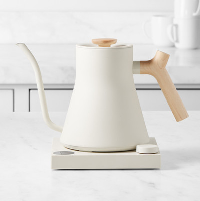 Fellow Stagg EKG Pro Electric Pour-Over Kettle,Sesame with Maple Handle