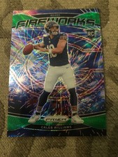 Caleb Williams Fireworks Card