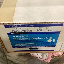 Sealed Box Pair 200 CC EACH Mammary Breast Implant NOT FOR MEDICAL USE