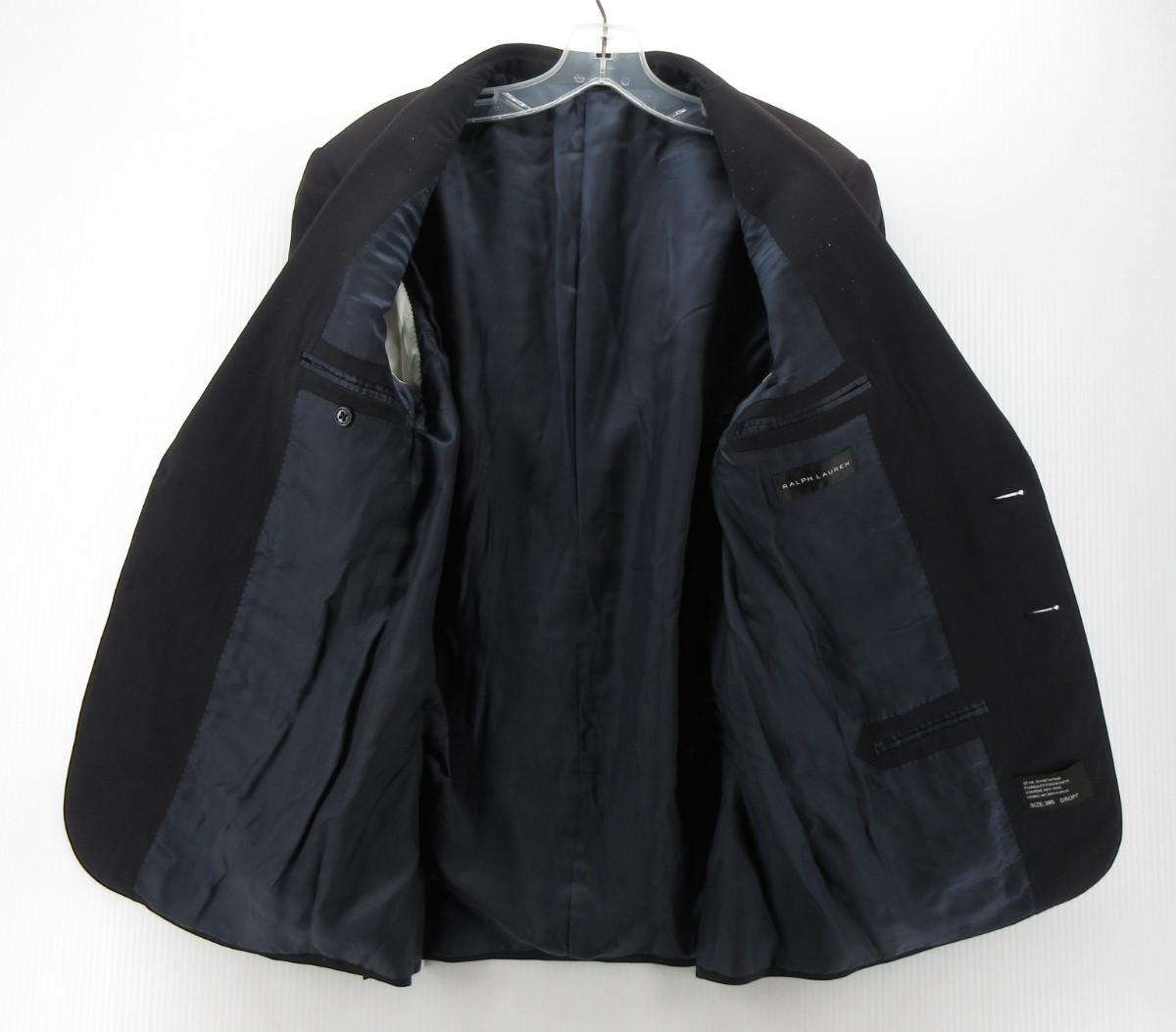 ジャケット・アウター Ralph Lauren Black Label Short Blouson Ralph Lauren Black Label Sport Coat Men 38 Short Blue Blazer Wool