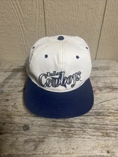 Faded Vtg Dallas Cowboys Drew Pearson 2-Tone Snapback Hat Adjustable NFL 90's