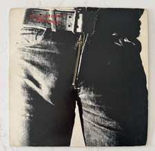 The Rolling Stones (Sticky Fingers ) 1971 UK 12 Inch Vinyl LP With Zipper, 59100