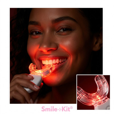 Oral Red Light Therapy Device   660nm Red + 850nm Near-Infrared Dual-Wavelength