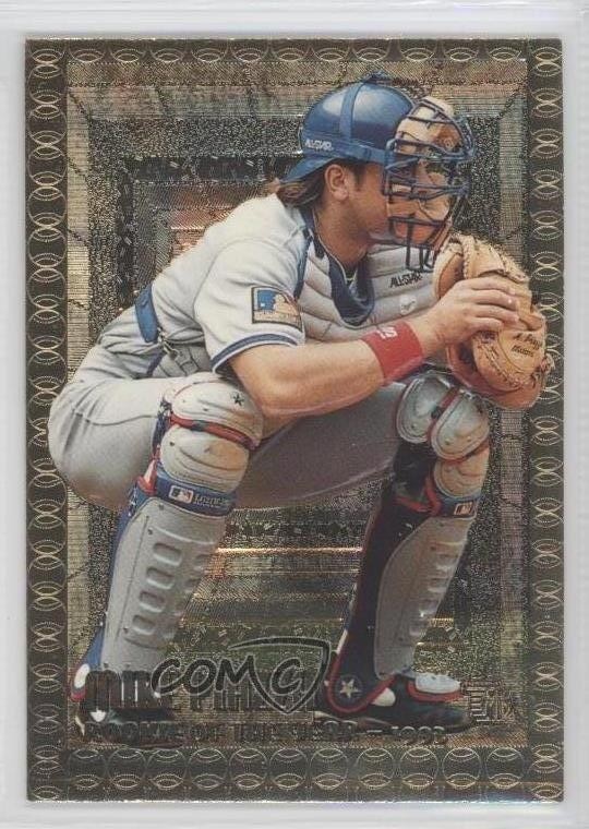 1995 Topps Embossed Golden Idols Mike Piazza #110 HOF 04br