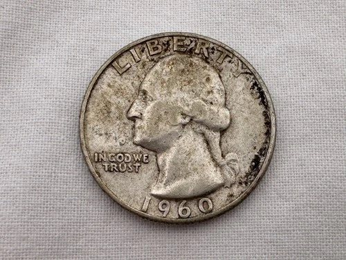 1960 P U.S. Washington Silver Quarter IU-31