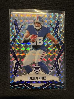 2025 Panini Phoenix SILVER PYRAMIDS #86 HAKEEM NICKS New York Giants