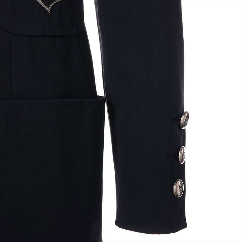 Authentic CHANEL COCO Button Patch Size:38 Jacket… - image 3