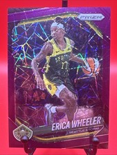 2025 Panini Prizm WNBA Purple Velocity Prizm Erica Wheeler #125 Storm /59
