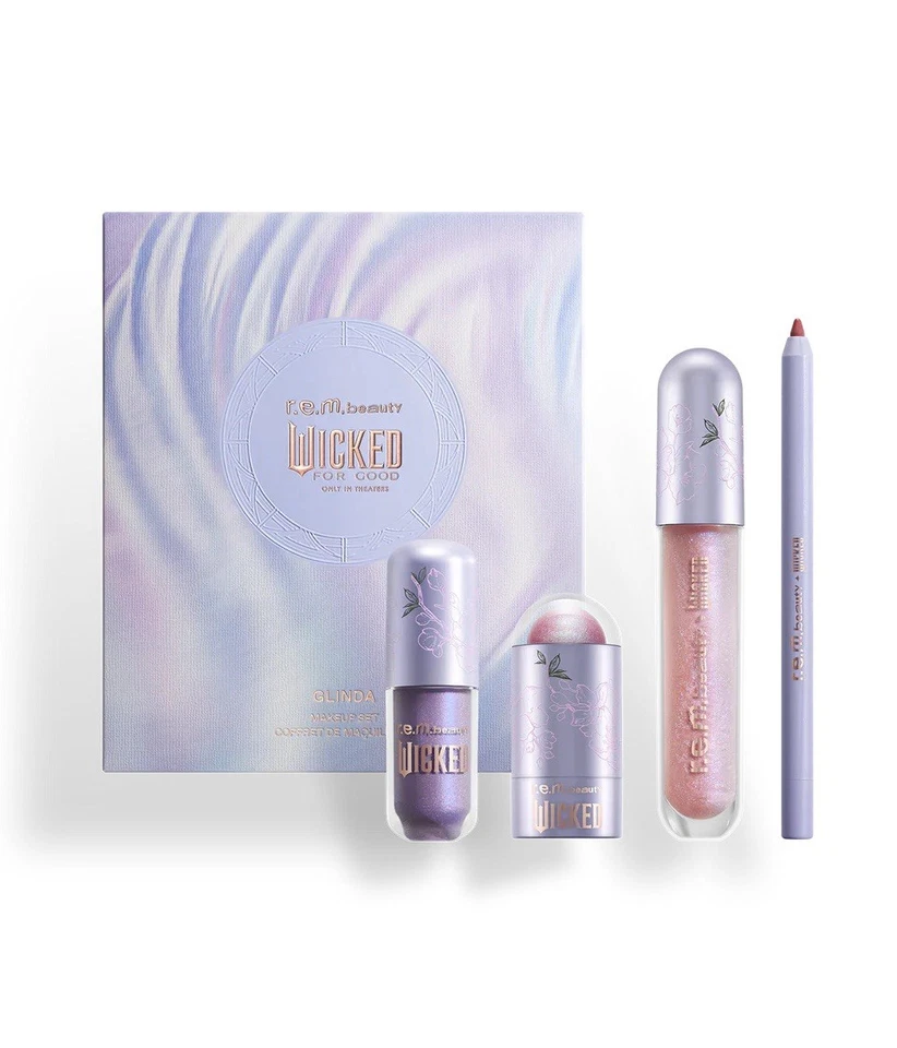 r.e.m. beauty x Wicked: For Good Glinda Makeup Set Limited Edition