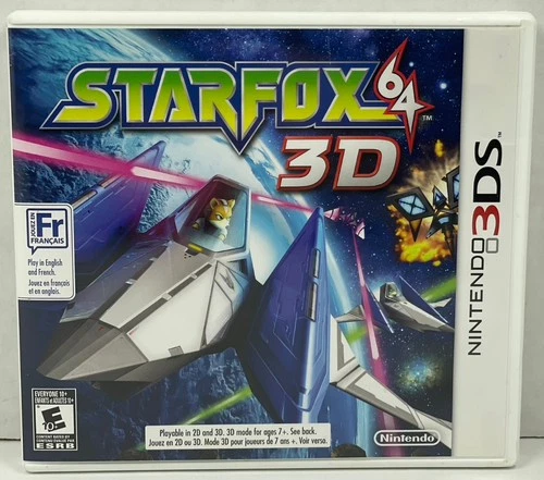 Star Fox 64 3D Nintendo 3DS - Tested - Manual