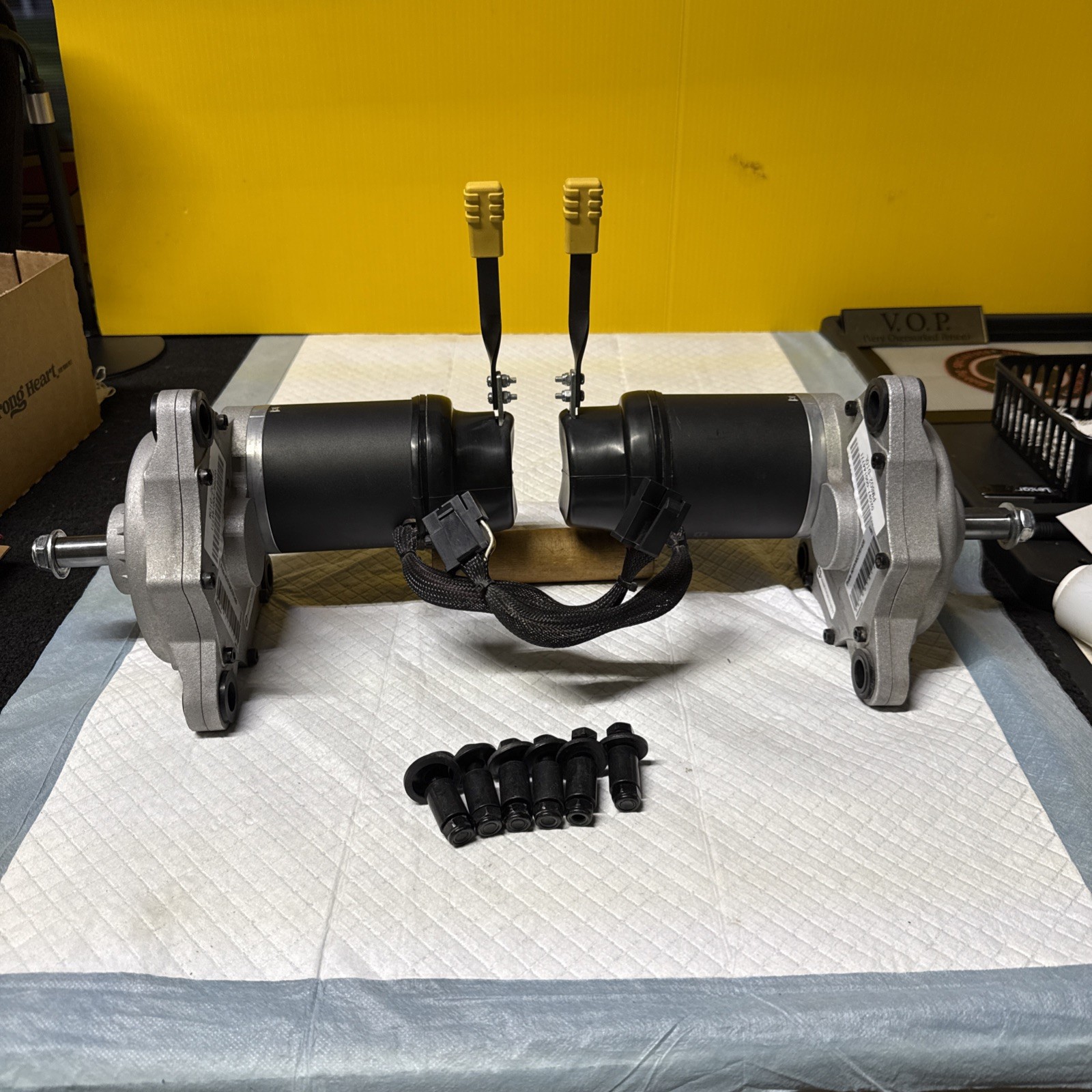 NICE Pair Pride Jazzy Select Elite, ES Motor SET Tested DRVMOTR1428 DRVMOTR1429