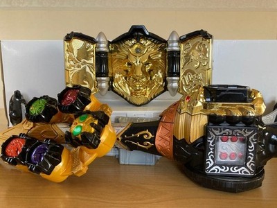 Kamen Rider Wizard DX Beast Driver Dice Saber DX Mirage Ring Holder Set Tested