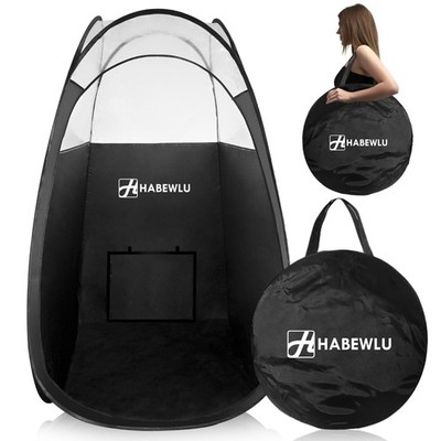 Sun Black Spray Tan Tent Pop Up Portable Professional Self Tanning Booth with...