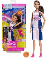 Barbie Doll Made TO Move Athlete Basketball Player FXP06 Mattel