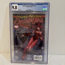 9.8 CGC Mystic Arcana: Scarlet Witch #1 Marvel Comics Djardjevic