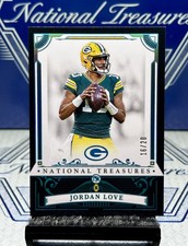 2025 National Treasures Jordan Love FOTL Midnight Hologram,SSP/20🔥VERY RARE🧀🔥