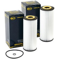 ÖLfilter 2 X SCT SH 420 L FüR Audi A3 A4 Ford Seat Skoda Octavia VW Golf Bora
