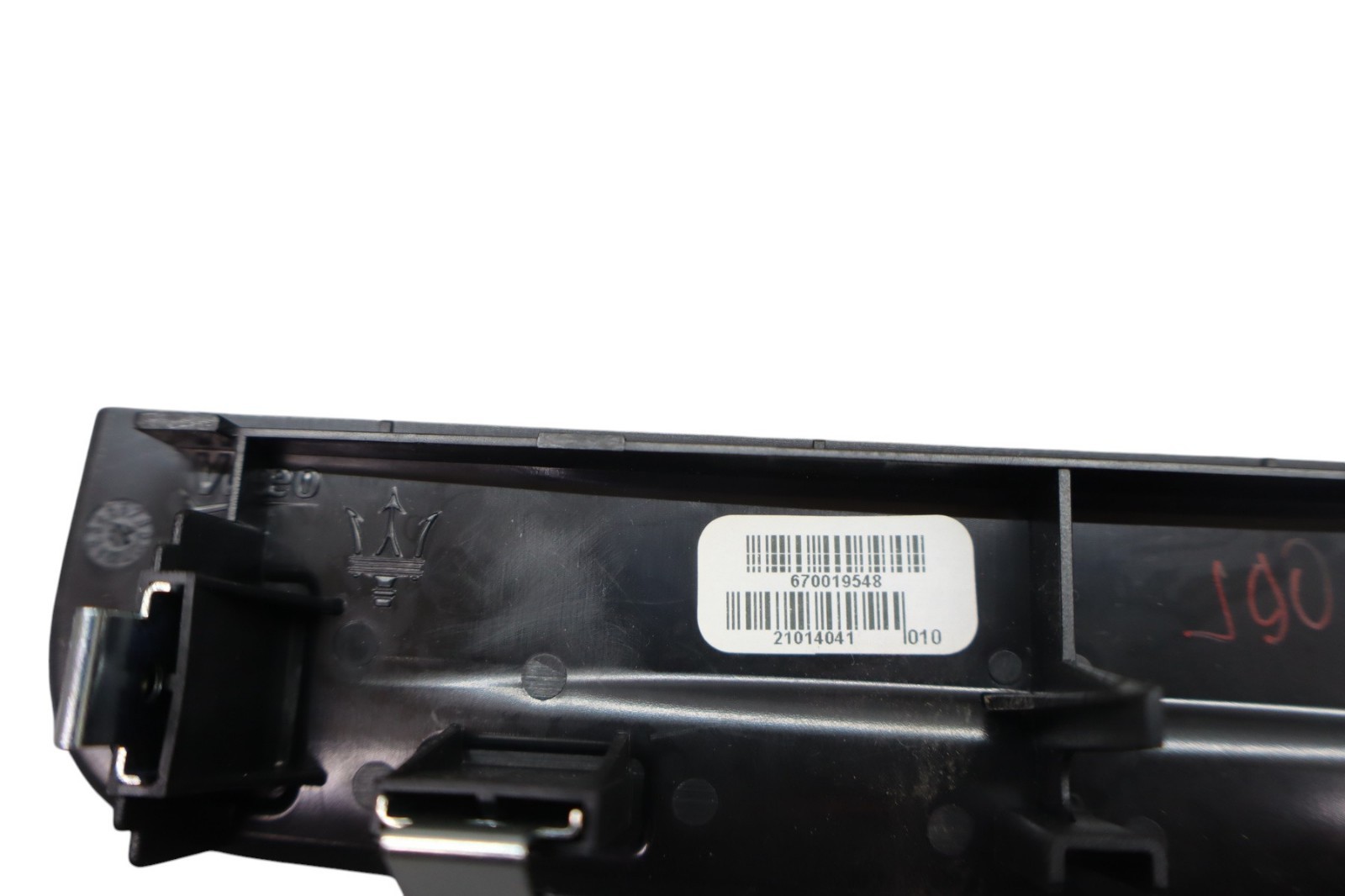 Maserati Ghibli 2014-2019 Rear Center console Black P/N 670019548