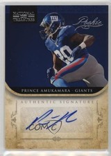 2011 Playoff National Treasures Rookie /99 Prince Amukamara #272 Auto 5w7