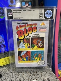 1990 NES A Boy and His Blob: Trouble on Blobolonia Classificato WATA 9.4 Sigillato A+ NUOVO