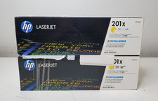 Lot of 2 New/Sealed HP LaserJet 201x Yellow Print Cartridge CF402X 