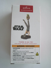 Hallmark Keepsake Ornament Star Wars There Is No Try Empire Strikes Back Luke