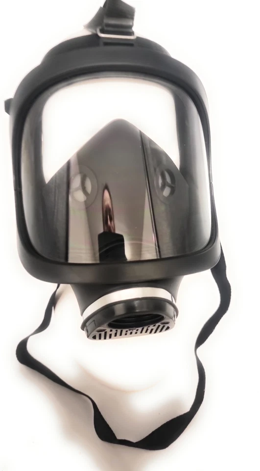 Máscara de gas de cara completa química de silicona con protección de airsoft... - Imagen 2 de 4