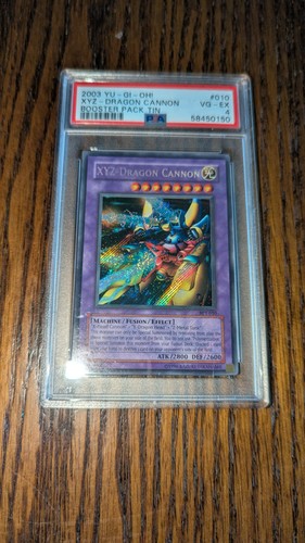 2003 YU-GI-OH!  #10 XYZ DRAGON CANNON VG-EX PSA 4