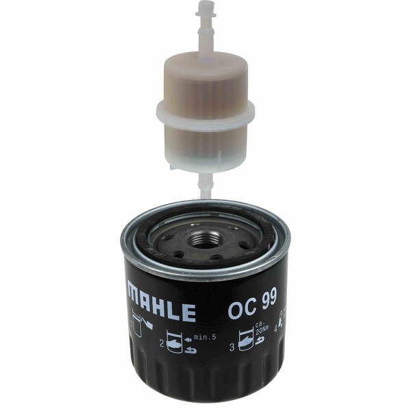 Mahle / Knecht Set Filterpaket Kraftstofffilter KL 63 OF ÖLfilter OC 99-image