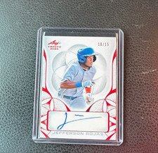 2024 Leaf Trinity Jefferson Rojas Red Auto 10/15