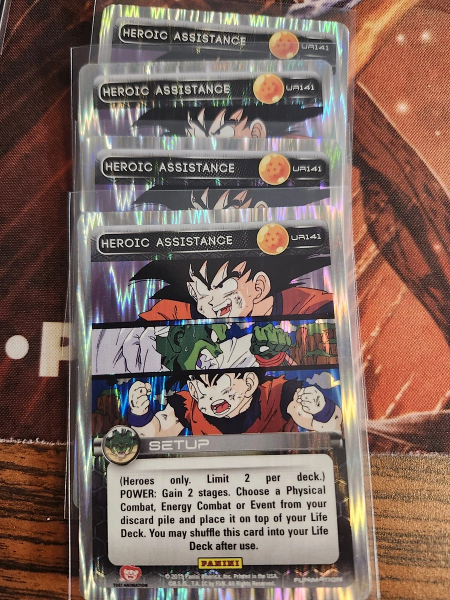 Dragon Ball Z TCG Ultra Rare Individual Collectible Card Game